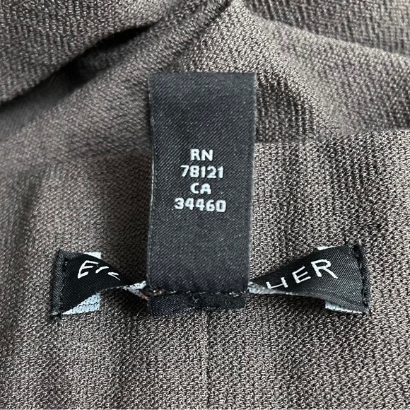 Eileen Fisher Stretch Crepe Bootcut Pull-On Trouser Pants in Rye Women’s Size XS - Picture 8 of 12